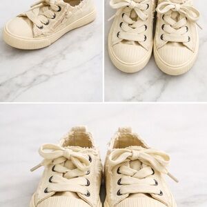 ZARA Toddler Canvas Sneakers | Size 24